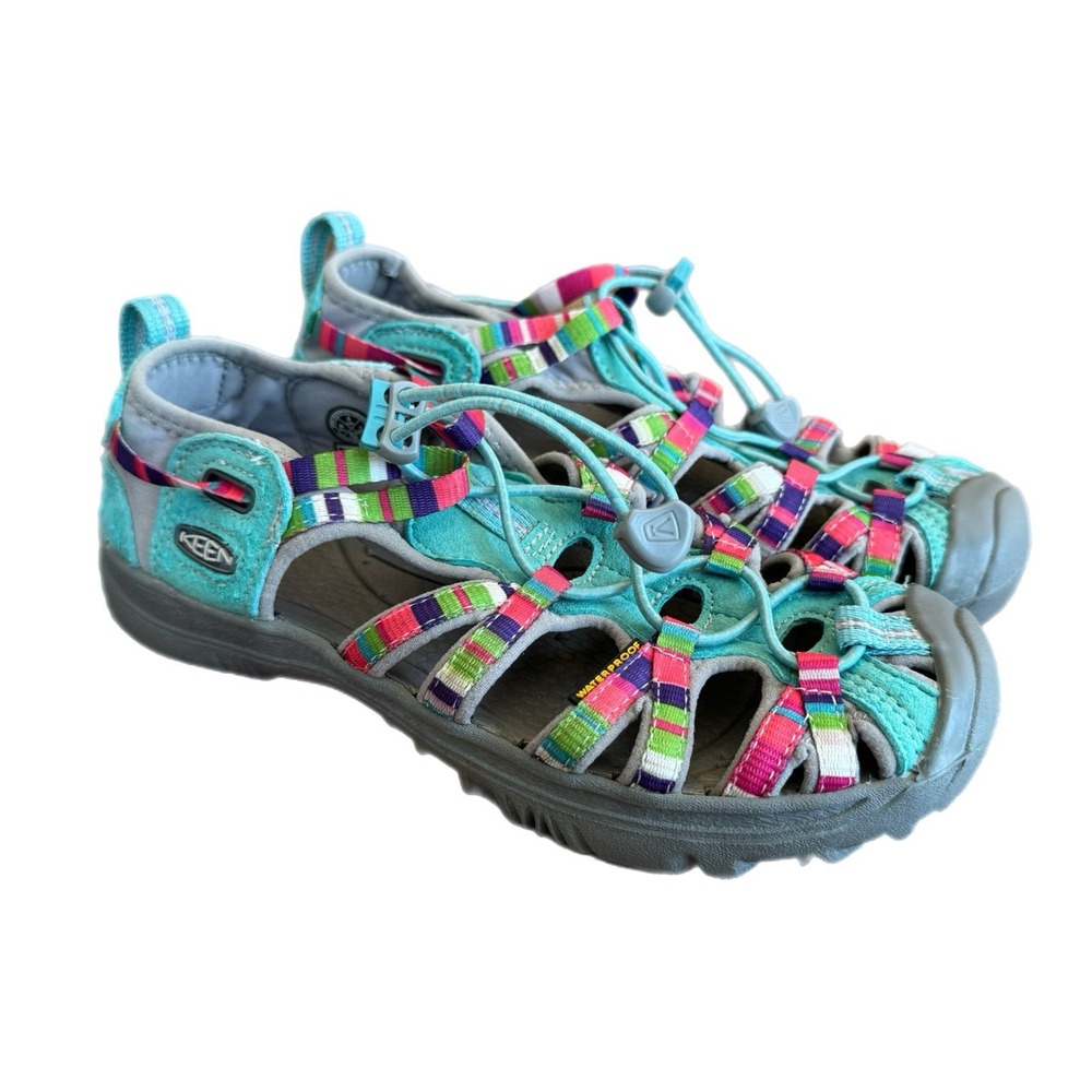 KEEN Kids Whisper Sandals Shoes Raya Fusion Youth Size 4 Style 1014257 girls
